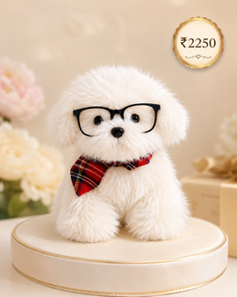 Mini Stuffed Puppy Bag Charm for Backpacks & Handbags | Cute Plush Keychain Pendant